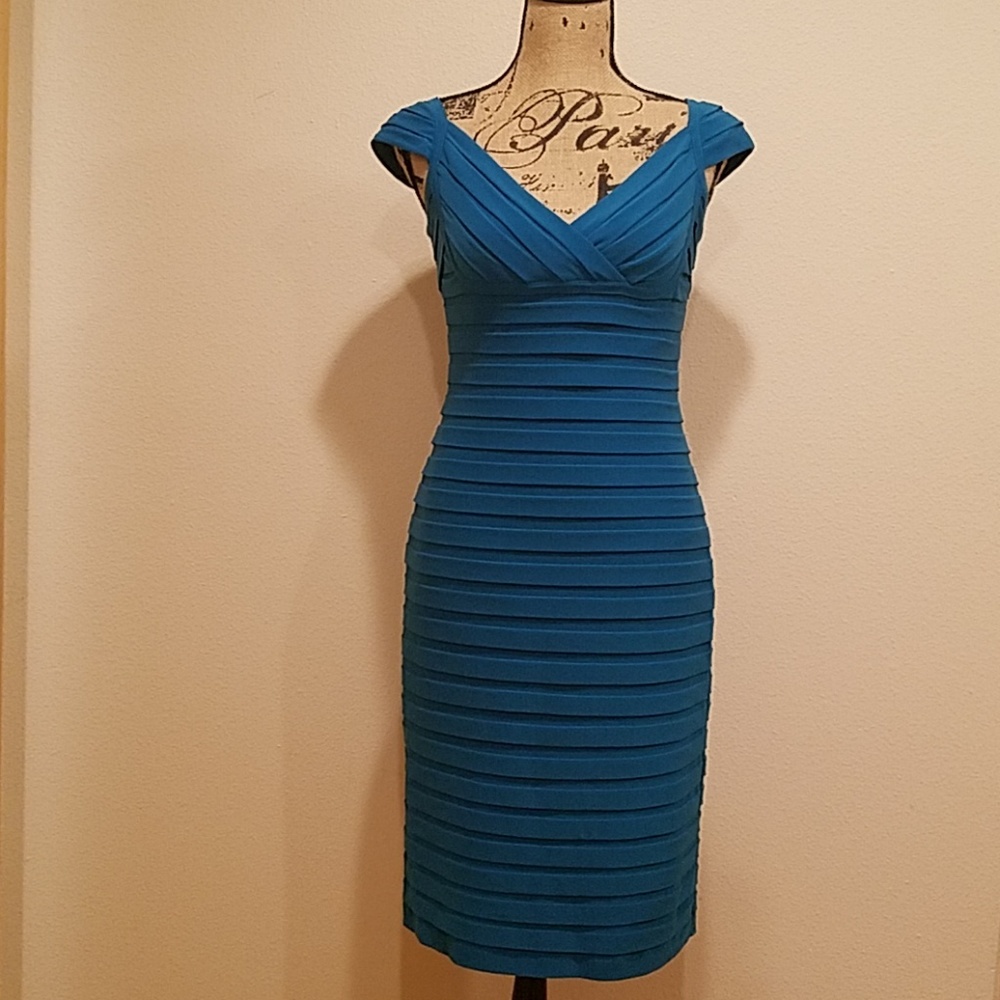 Teal dress
